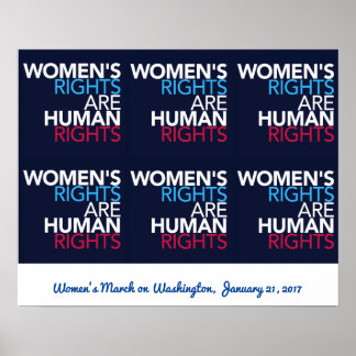 Women's Rights - March on Washington Poster