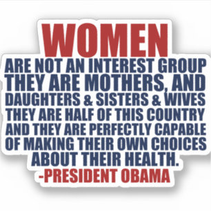 Women's Rights Obama Quote
