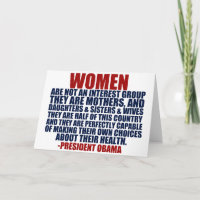 Women's Rights Obama Quote