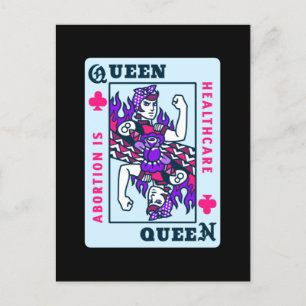 womens rights roe v wade abortion is healthcare postcard