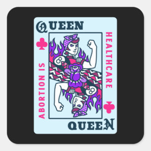 womens rights roe v wade abortion is healthcare  s square sticker