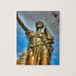 Womens Rights Statue Wisconsin Jigsaw Puzzle