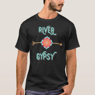 Womens River Gypsy, Boho Arrow Women's Summer Fun T-Shirt