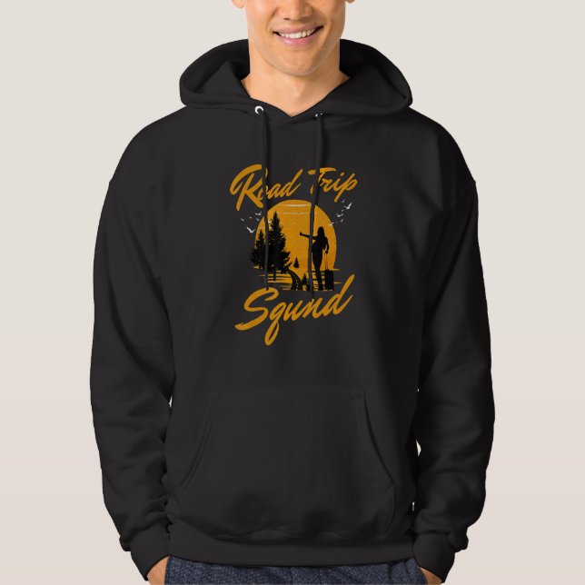 Women's Road Trip Squad  Traveling Tour California Hoodie (Front)