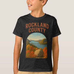 Womens Rockland County Ny Scenic Hudson Valley Bri T-Shirt
