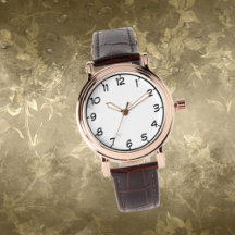Women's Rose Gold Vintage Watch For Her