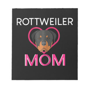 Womens Rottweiler Mum Notepad