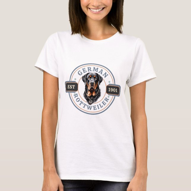 Women's Rottweiler T-Shirt (Front)