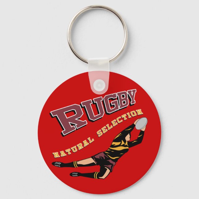 Women's Rugby #2 RY Key Ring (Front)