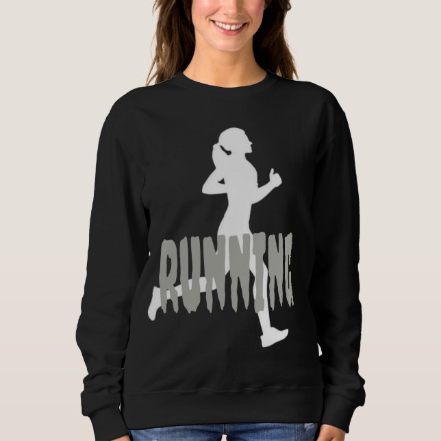 Women's running sweatshirt  (Front)