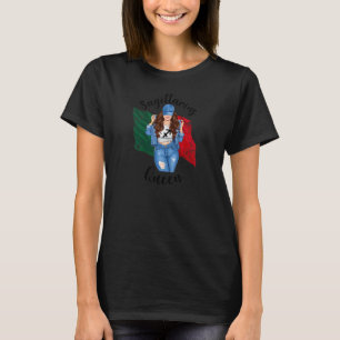 Womens Sagittarius Queen Mexican Queen Woman Mexic T-Shirt