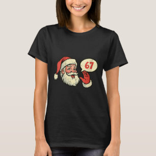Womens Santa 67 Meme 6 7 Christmas Six Seven Men W T-Shirt