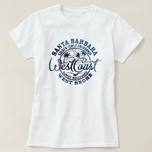 Women's Santa Barbara West Coast  T-Shirt
