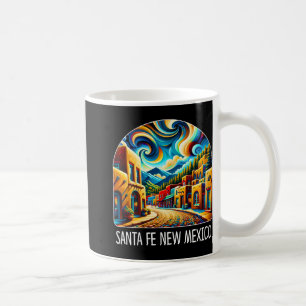 Womens Santa Fe New Mexico - Expressionism Art - V Coffee Mug