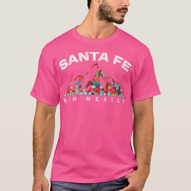 Womens Santa Fe New Mexico Family Travel Hiking Ca T-Shirt (Front)