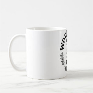 Womens Santa Loves Samoyeds Puppy Dog VNeck Coffee Mug