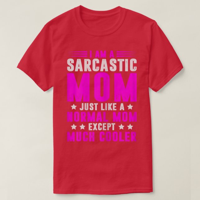 Womens Sarcastic Sarcasm Mum Funny Saying List Wom T-Shirt (Design Front)