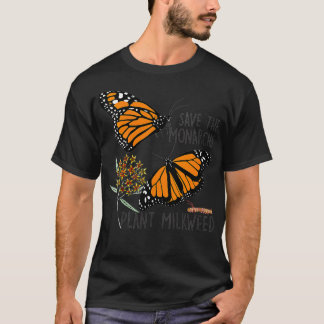 Womens Save The Monarchs Plant Some Milkweed Funny T-Shirt