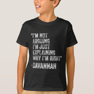Womens Savh Quote Funny Birthday Custom Name T-Shirt