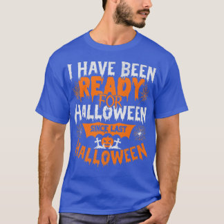 Womens Scary Halloween design broom engraved pumpk T-Shirt