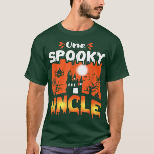 Womens Scary Spooky Halloween Design Haunted Castl T-Shirt