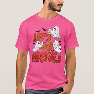 Womens Scary spooky Halloween ghouls design T-Shirt