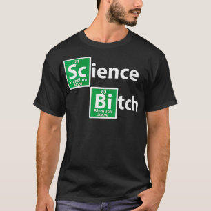 Womens Science funny Periodic Element Science VNec T-Shirt