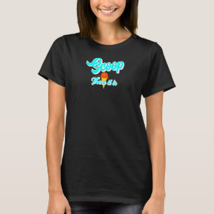 Womens Scoop There It Is  Pun Ice Cream Cone Ice C T-Shirt