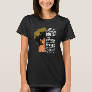Womens Scorpio queen women Astrology zodiac Scorp T-Shirt
