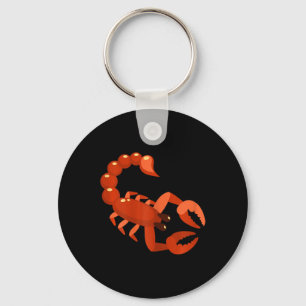 Womens Scorpio Zodiac October November Birthday Au Key Ring