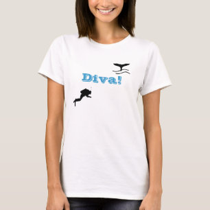 Womens Scuba Diver T-Shirt