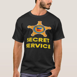 Womens SECRET SERVICE  VNeck  T-Shirt