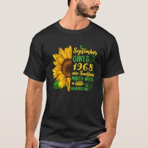 Womens September Girls 1968  51st Years Old B Day T-Shirt