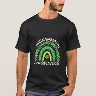 Womens Shenanigans Coordinator St Patrick's Day T-Shirt