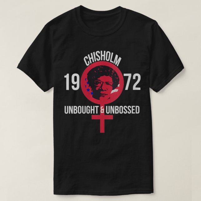 Womens Shirley Chisholm 1972 Presidential Election T-Shirt (Design Front)