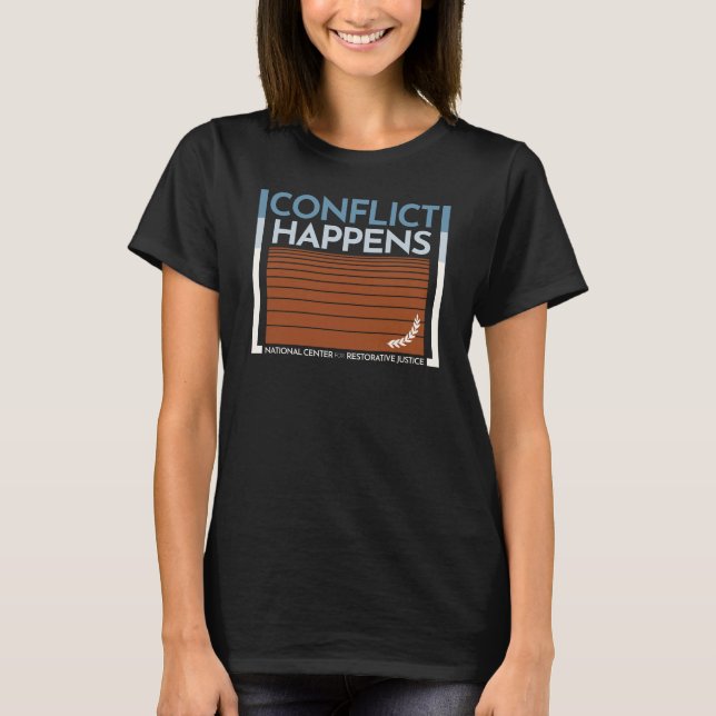 Women's Shirt in Black (Front)