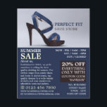 Women's Shoe, Women's Clothing Store Advertising Flyer<br><div class="desc">Women's Shoe,  Women's Clothing Store Advertising Flyers By The Business Card Store.</div>
