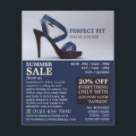 Women's Shoe, Women's Clothing Store Advertising Flyer<br><div class="desc">Women's Shoe,  Women's Clothing Store Advertising Flyers By The Business Card Store.</div>