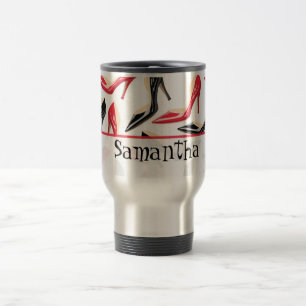 Womens Shoes 15 oz. Stainless steel Travel Mug Cup