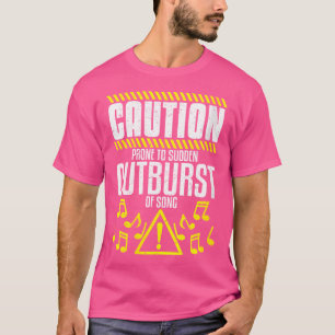 Womens Show Choir Design For Opera Singer - Sudden T-Shirt