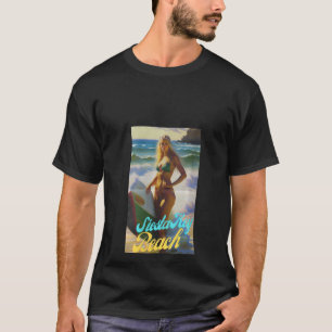 Womens Siesta Key Beach Florida Parasdise Beautifu T-Shirt