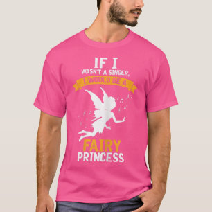 Womens Singer Fairy Princess Karaoke Music Musicia T-Shirt