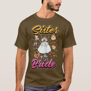 Womens Sister of the Bride T-Shirt