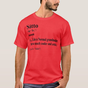 Womens Sitto Definition Arab Grandmother Design Ar T-Shirt