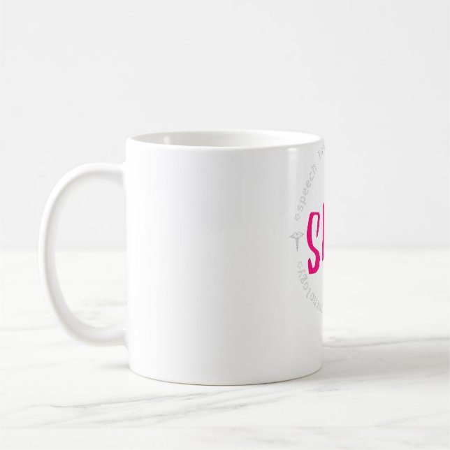 Womens SLPA  Speech Language Pathology Assistant G Coffee Mug (Left)