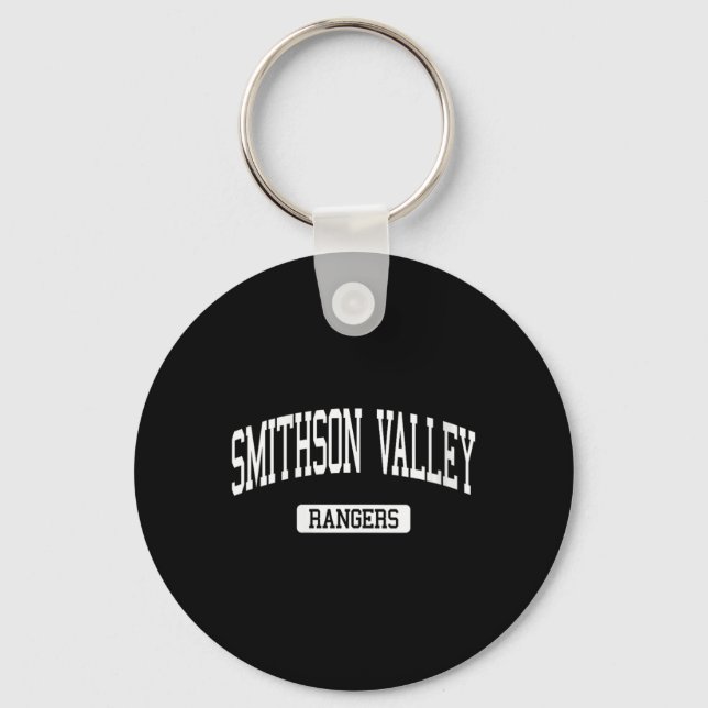 Womens Smithson Valley Hs New Braunfels Tx Varsity Key Ring (Front)