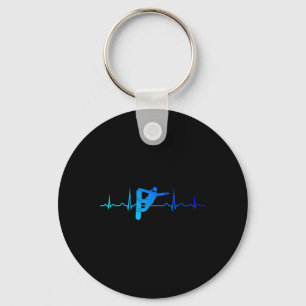 Women's Snowboarding Men's Winter Sports Snowboard Key Ring