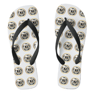 Women's Soccer Ball Flip Flops