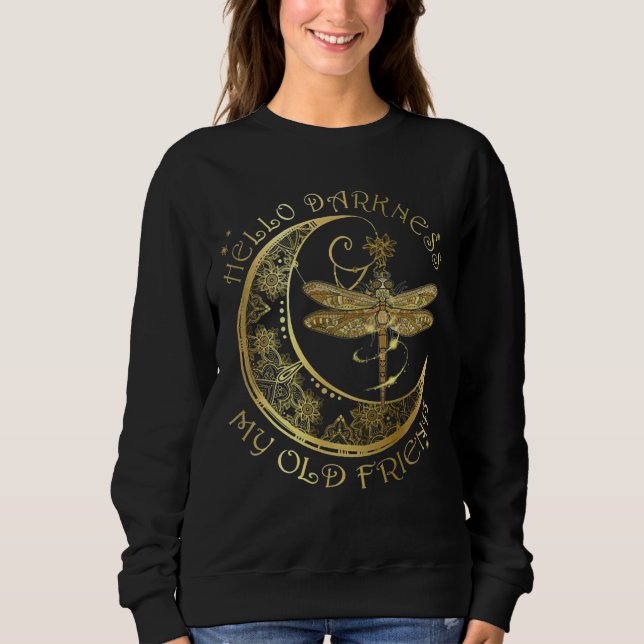 women's soft tee, cute dragonfly shirt (Front)