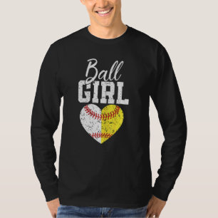 Womens Softball Girl For Women Pitcher Catcher Mo T-Shirt